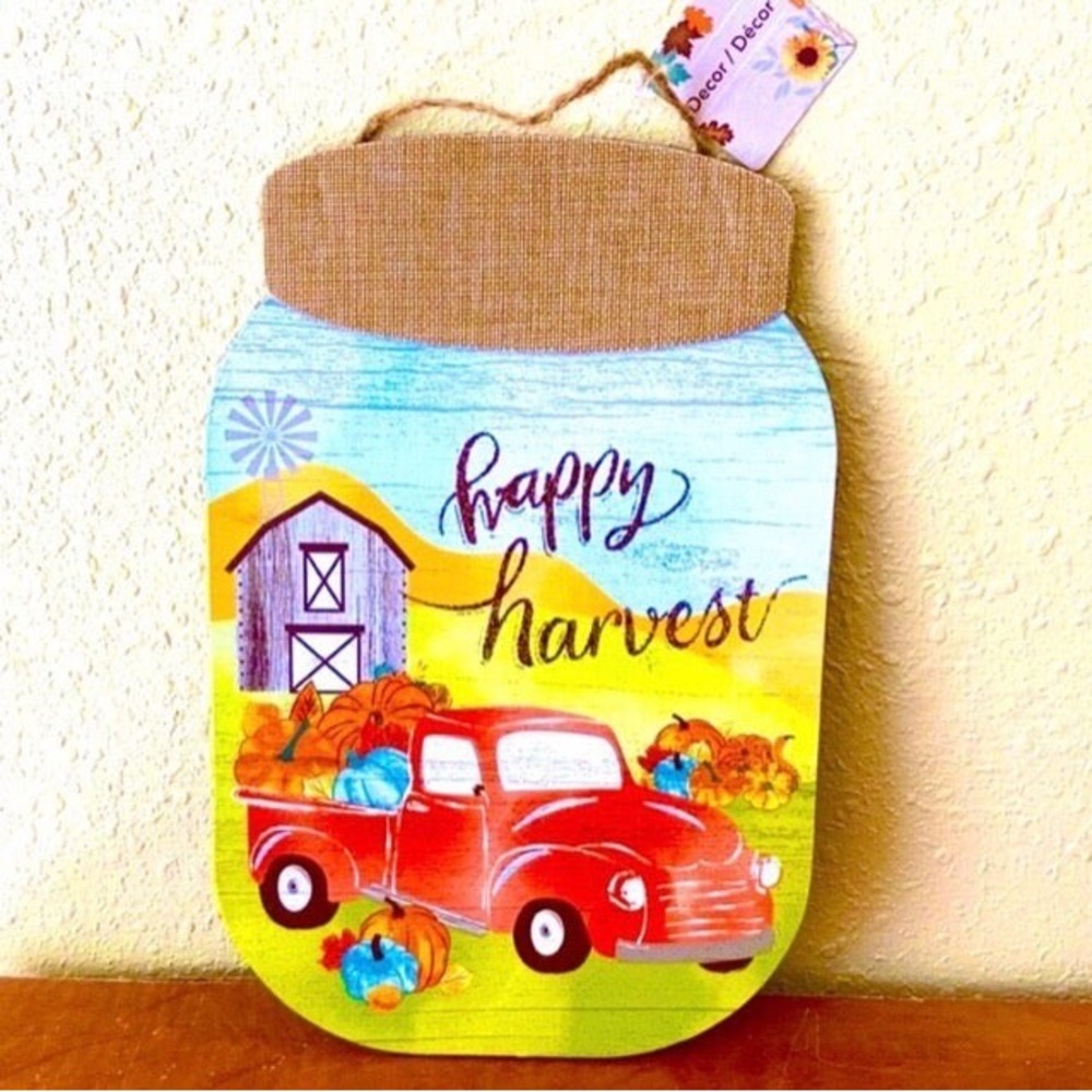 🍃 FARMHOUSE TRUCK FALL SIGN 🍃